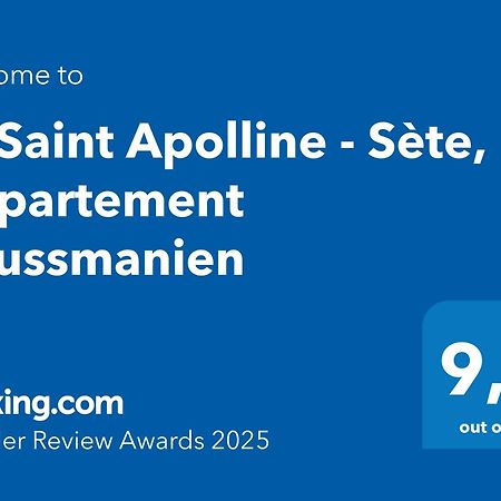 Le Saint Apolline - Sete, Appartement Haussmanien Exterior foto